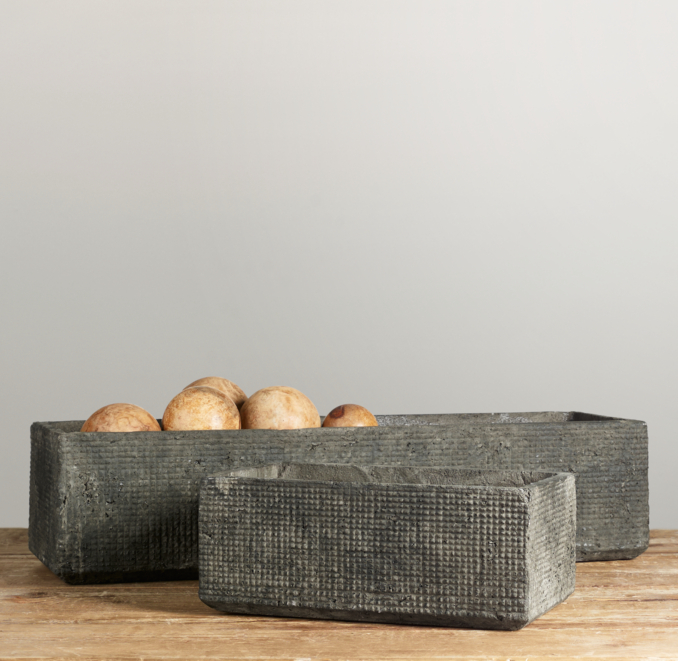 Sculptural Stone Vessel Trough Collection