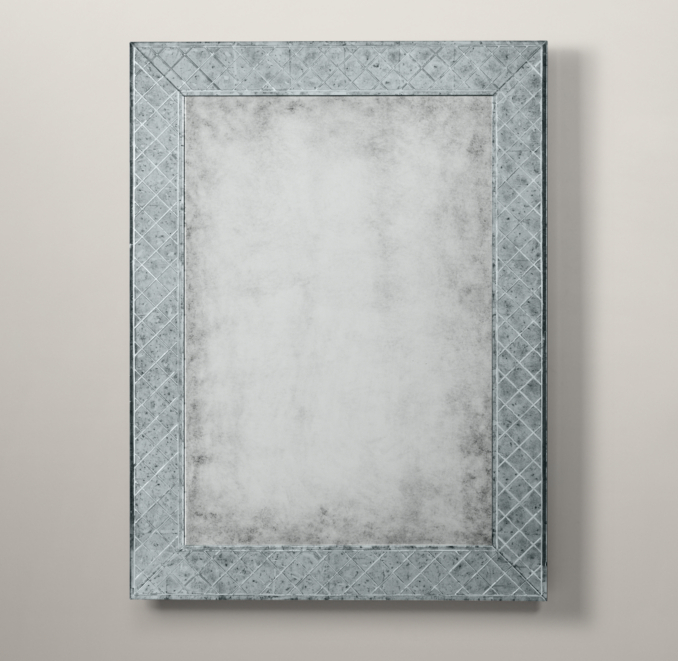 18th C. Venetian Cut-Glass Mirror