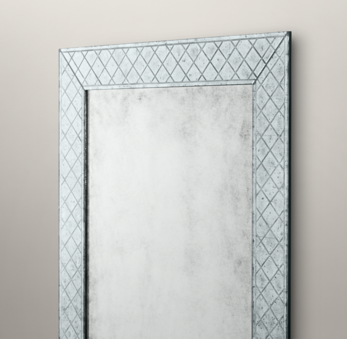 18th C. Venetian Cut-Glass Mirror