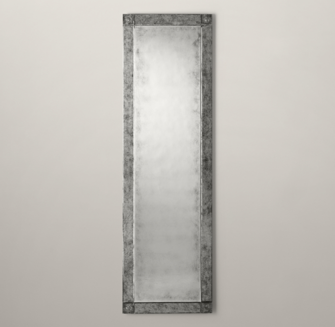 Palazzo Antiqued-Glass Leaner Mirror