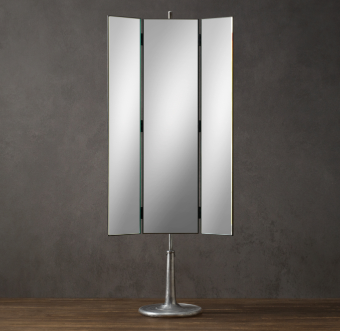 Telescoping Dressing Mirror 3 Way