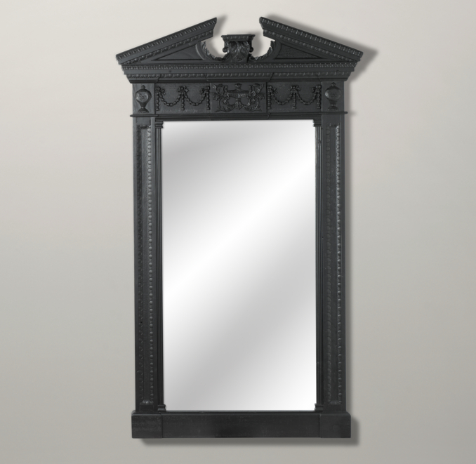 Entablature Mirrors - Black