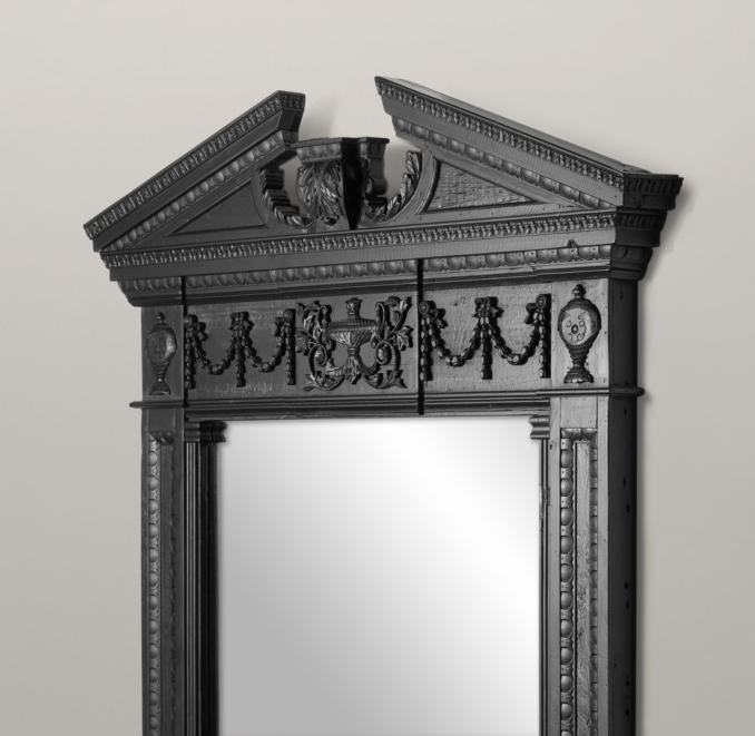 Entablature Mirrors - Black