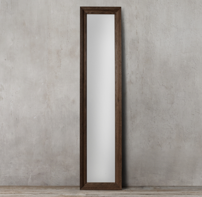 Marseilles Leaner Mirror - Black 
