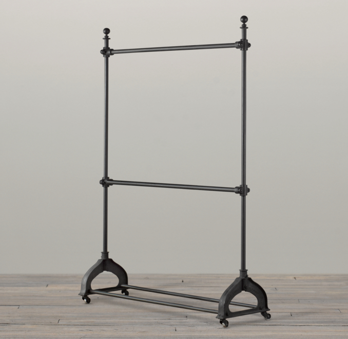 Vintage Tailors Rack 3'