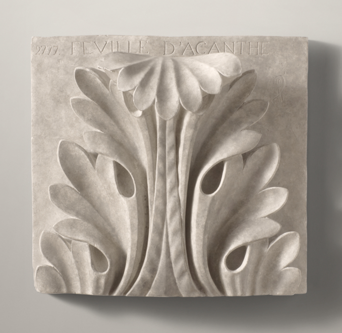 Architectural Plaster Fragments - Grand Acanthus