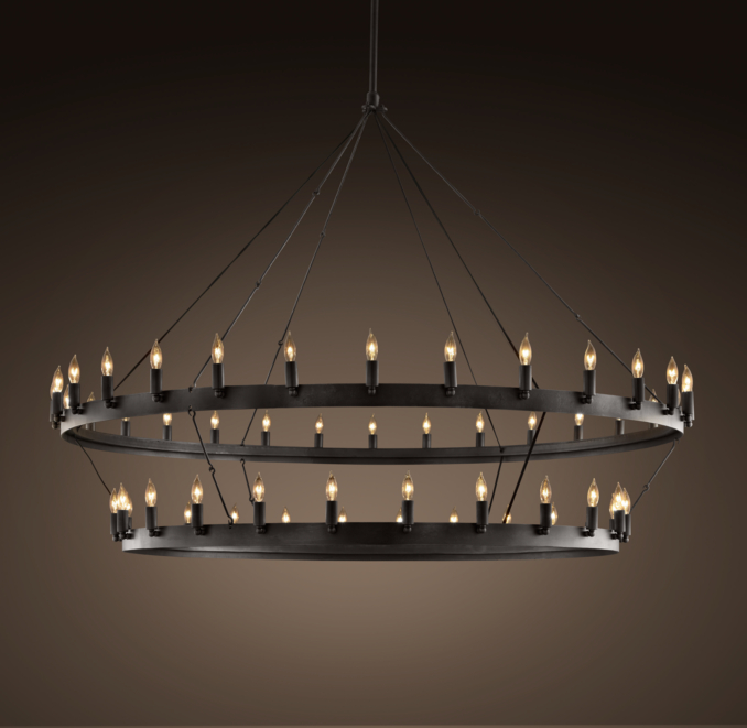 Camino Two-Tier Chandelier Large