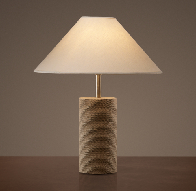 Jute Mariner's Table Lamp