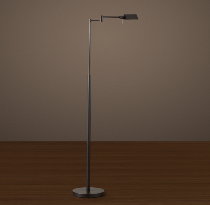 Metiér Task Floor Lamp Bronze
