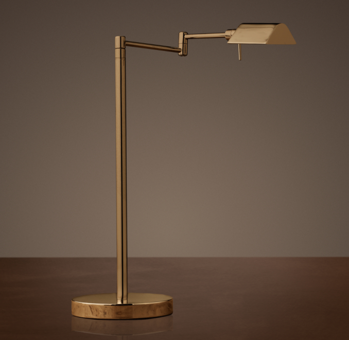 Metiér Task Table Lamp Vintage Brass