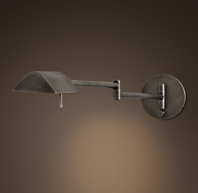 Metiér Sconce Aged Steel