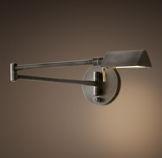 Metiér Sconce Aged Steel