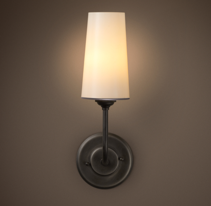 Modern Taper Glass Sconce
