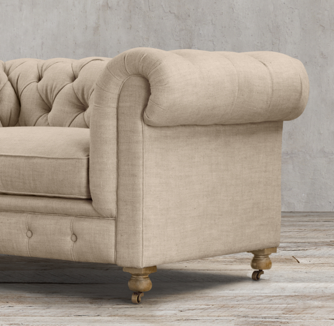 60" Kensington Upholstered Sofa
