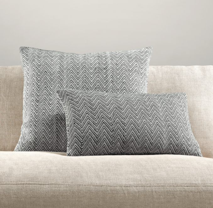 Chevron Tapestry Weave Pillow Collection