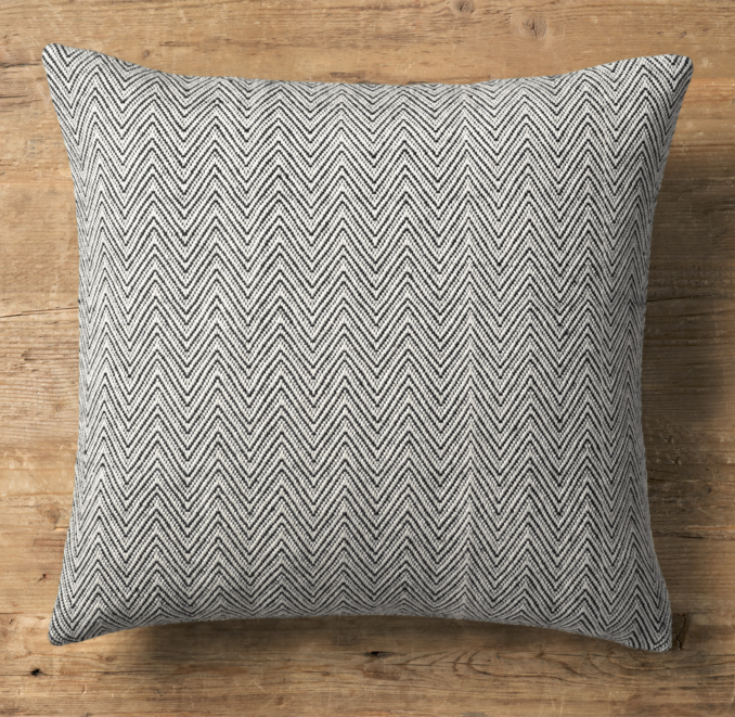 Chevron Tapestry Weave Pillow