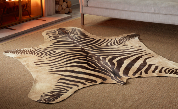 Argentine Zebra Hide