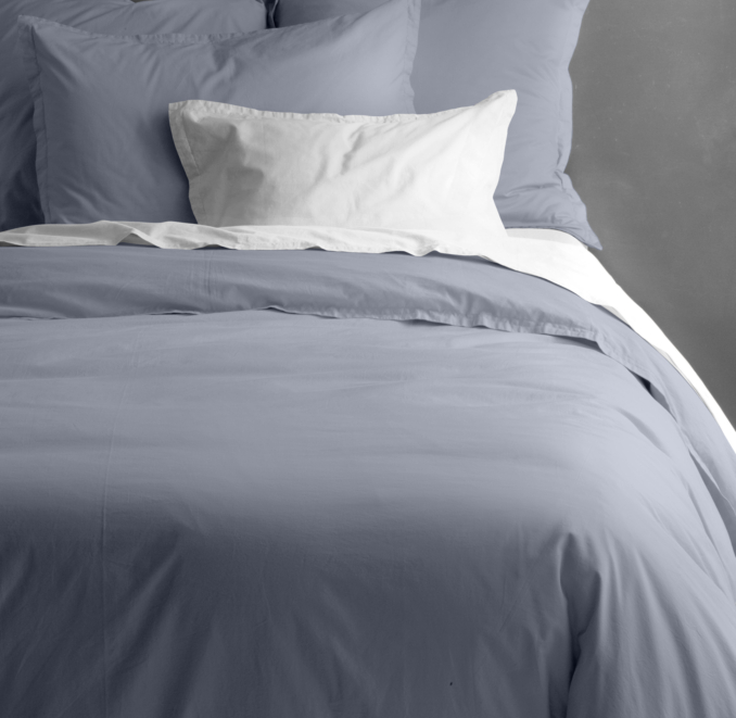 Garment-Dyed Sateen Duvet Cover