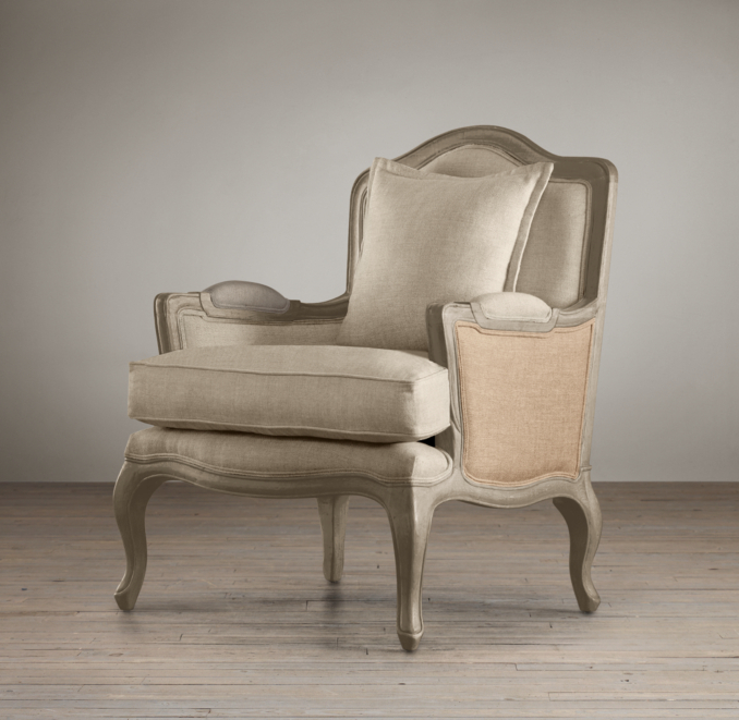 Marseilles Chair with Burlap