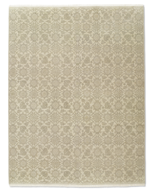 Moderne Floral Rug - Sand