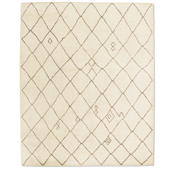 Miya Rug Swatch - Cream