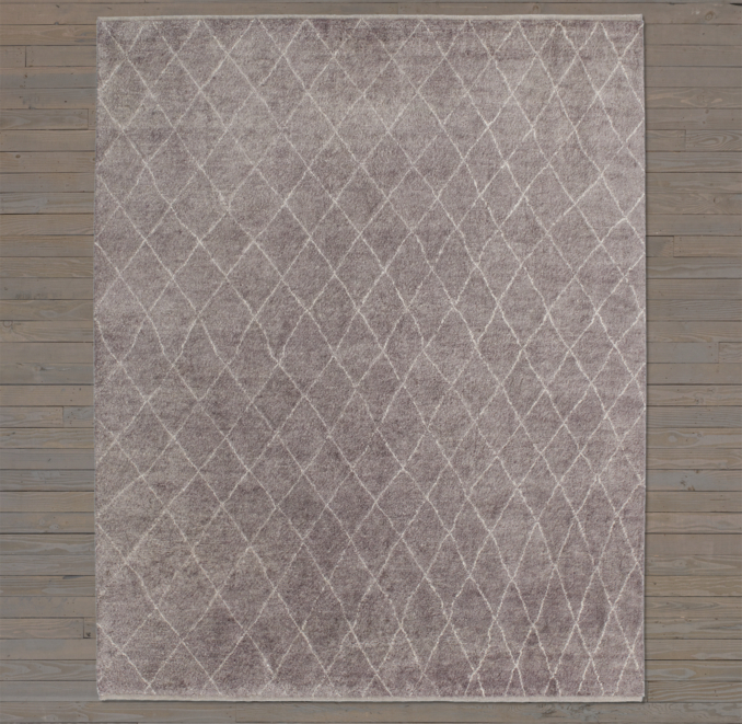 Dara Rug Swatch - Charcoal