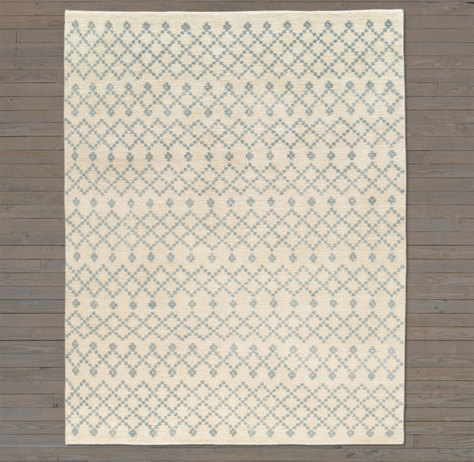 Tazza Rug Swatch - Cream