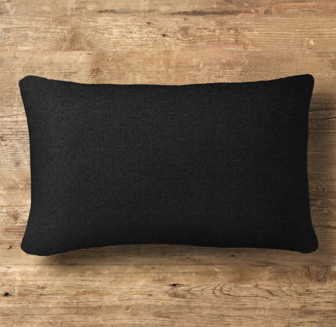 Moroccan Atlas Soild Lumbar Pillow Cover