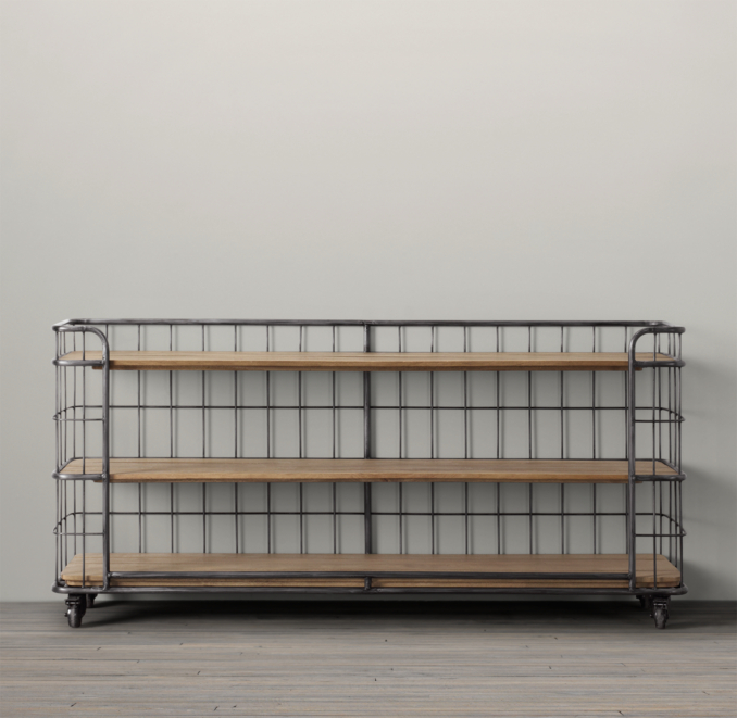 Circa 1900 Baker's Rack Console