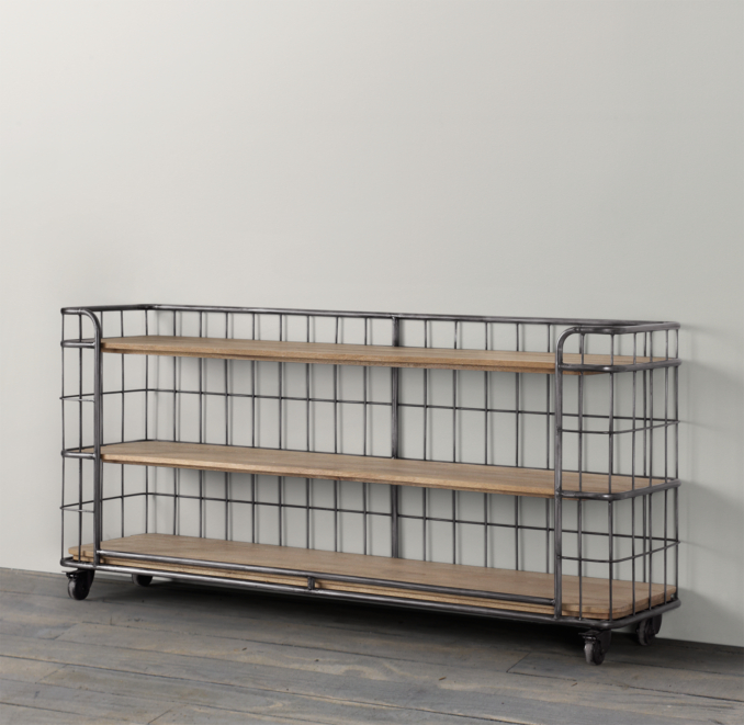 Circa 1900 Baker's Rack Console