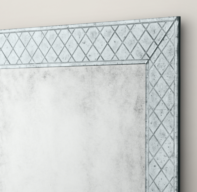 18th C. Venetian Cut-Glass Mirror