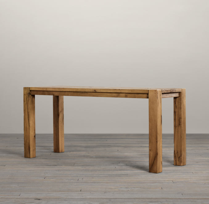 Parsons Russian Oak Counter Table