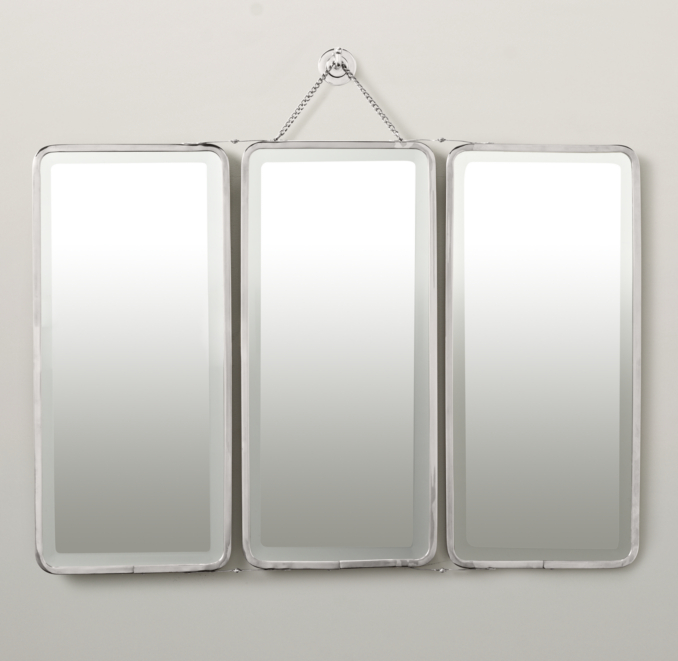 Triptych Wall Mirror Large