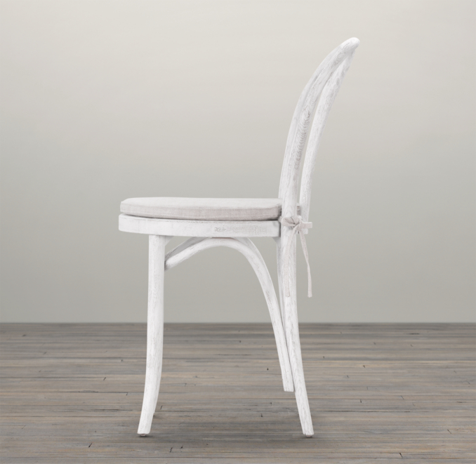 French Café Stained Wood Chair