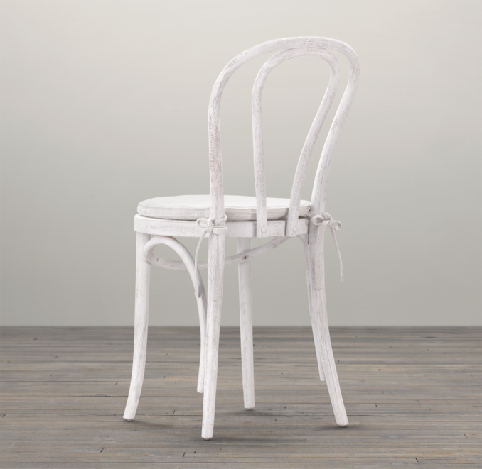 French Café Stained Wood Chair