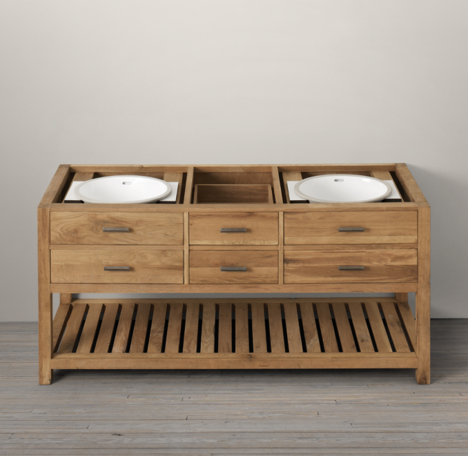 Logan Double Washstand Base