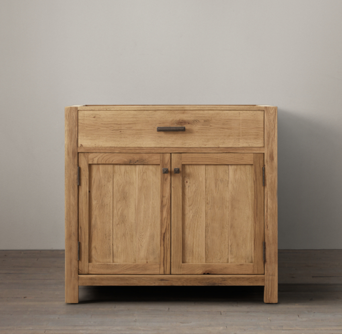 Logan Single Vanity Sink Base