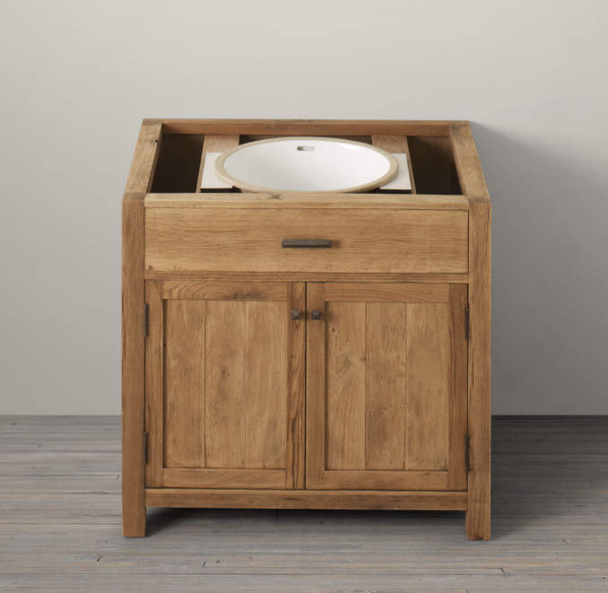 Logan Single Vanity Sink Base
