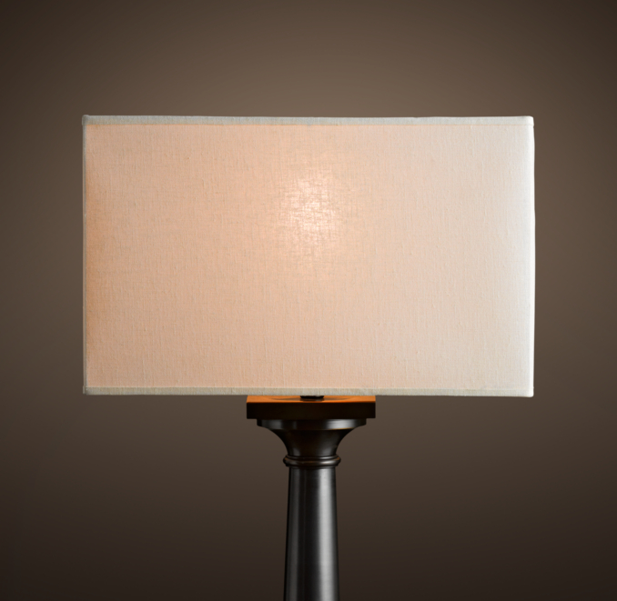 Square Linen Shade