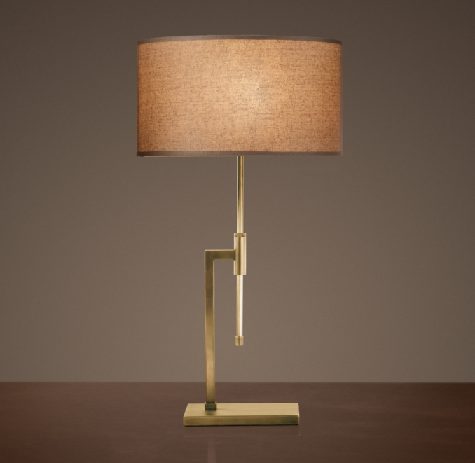 Menlo Table Lamp Antique Brass