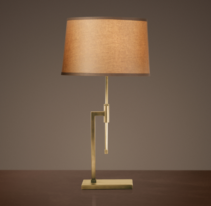 Menlo Table Lamp Antique Brass