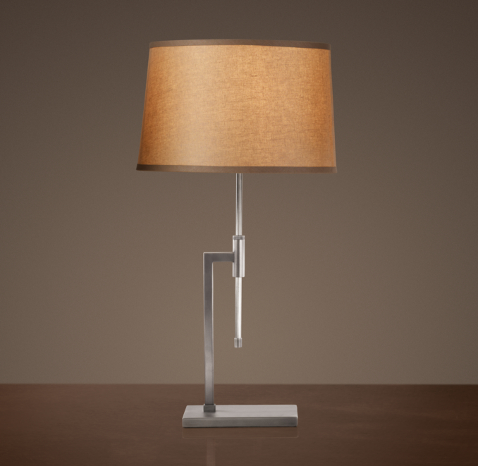 Menlo Table Lamp Polished Nickel