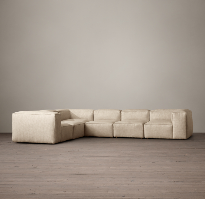 Fulham Upholstered L-Sectional