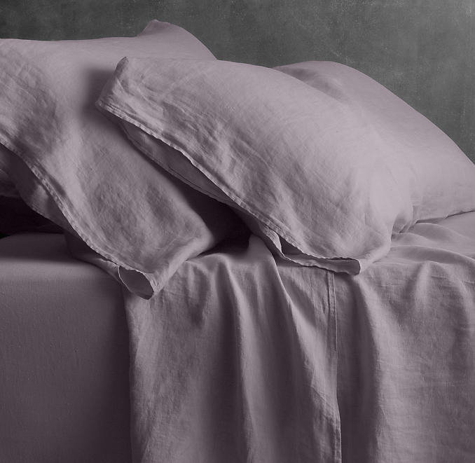 Garment-Dyed Linen Pillowcases (Set of 2)