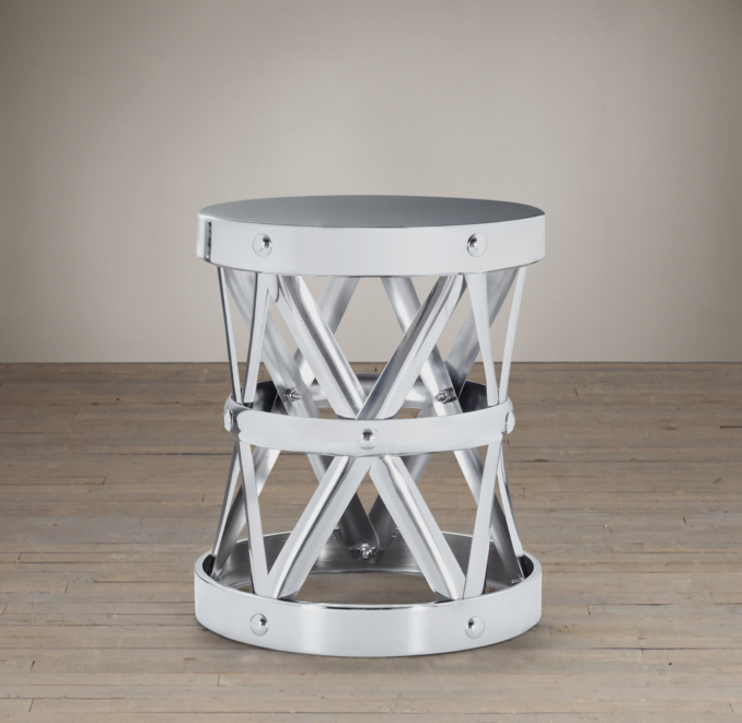 Spanish Colonial Drum Tables