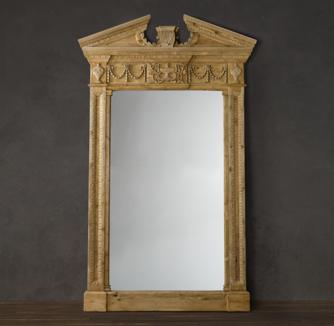 Entablature Mirror - Natural