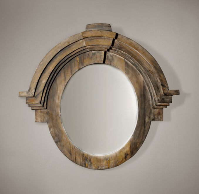 Mansard Mirror - Natural