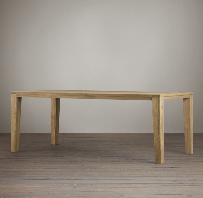 Parsons Tapered Leg Dining Tables