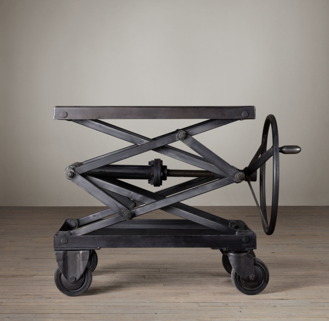Industrial Scissor Lift Table Metal