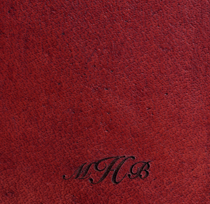 Artisan Leather iPhone® 4 and 4S Cover - Garnet